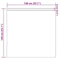 Rideaux en velours 2 pcs avec œillets Champagne 140x140 cm