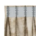Rideaux 2 pcs avec Poches pour Tringle Crème 175x140 cm