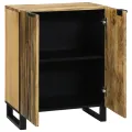 Buffet - 60 x 33,5 x 75 cm, en bois de mangue massif.