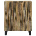 Buffet - 60 x 33,5 x 75 cm, en bois de mangue massif.