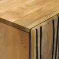 Buffet - 60 x 33,5 x 75 cm, en bois de mangue massif.