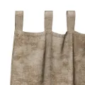Rideaux 2 pcs avec œillets Champagne 140x140 cm