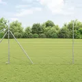 Clôture de champ 1,6x25 m en acier galvanisé