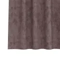 Rideaux en Velours 2 pcs avec Œillets Marron 175x140 cm