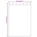 Rideaux en Velours 2 pcs avec Œillets Marron 175x140 cm