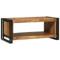 Table Basse 90x50x38 cm Bois Massif Acacia