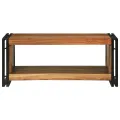 Table Basse 90x50x38 cm Bois Massif Acacia