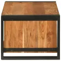 Table Basse 90x50x38 cm Bois Massif Acacia