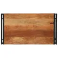 Table Basse 90x50x38 cm Bois Massif Acacia