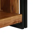 Table Basse 90x50x38 cm Bois Massif Acacia