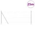 Clôture de Champ  1x25 m Acier Galvanisé