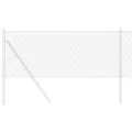 Clôture Hexagonale Grise 0.4x25 m Acier