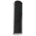Clôture Hexagonale Grise 0.4x25 m Acier