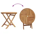 Ensemble de Bistro Pliable 3 Pièces en Teck