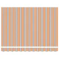 Store rétractable manuel avec rayures multicolores LED 350x250 cm