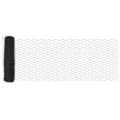 Clôture Hexagonale Grise 0.4x25 m Acier