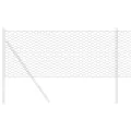 Clôture Hexagonale Grise 0.4x25 m Acier