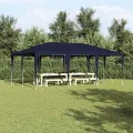 Tente de Fête Bleue 6x4 m PE