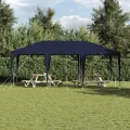 Tente de Fête Bleue 6x4 m PE