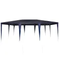 Tente de Fête Bleue 6x4 m PE