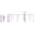 Tente de Fête Bleue 6x4 m PE
