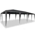 Tente de fête anthracite 8x4 m PE