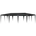 Tente de fête anthracite 8x4 m PE