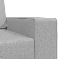 Canapé Lit au Sol 2-en-1 Gris Nuage 245x150x60,5 cm Tissu