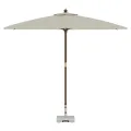 Base de parasol à roulettes avec poignée granit gris 29 kg carrée