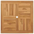 Ensemble Bistro de Jardin Pliable 3 Pièces en Bois Massif d'Acacia