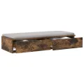 Tiroirs de lit Chêne fumé 80x36.5x16.5 cm Bois reconstitué