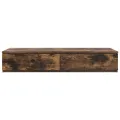 Tiroirs de lit Chêne fumé 80x36.5x16.5 cm Bois reconstitué