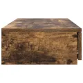Tiroirs de lit Chêne fumé 80x36.5x16.5 cm Bois reconstitué