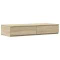 Tiroirs de lit  Chêne Sonoma 90x36,5x16,5 cm Bois d'ingénierie