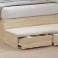 Tiroirs de lit  Chêne Sonoma 90x36,5x16,5 cm Bois d'ingénierie