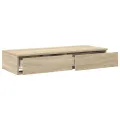 Tiroirs de lit  Chêne Sonoma 90x36,5x16,5 cm Bois d'ingénierie