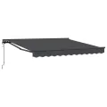 Store rétractable automatique - Anthracite 300x250 cm