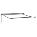 Store rétractable automatique - Anthracite 300x250 cm
