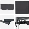Store rétractable automatique - Anthracite 300x250 cm
