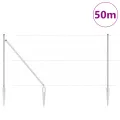 Clôture de champ  1,2x50 m en acier galvanisé