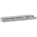 Tiroirs de lit  Gris Sonoma 180x36,5x16,5 cm en bois d'ingénierie