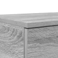 Tiroirs de lit  Gris Sonoma 180x36,5x16,5 cm en bois d'ingénierie