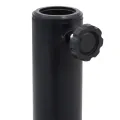 Base de Parasol  avec Roues pour Pôles Ø38-48 mm 13 kg Rond