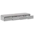 Tiroirs de lit  Gris Sonoma 120x36,5x16,5 cm en bois d'ingénierie