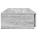 Tiroirs de lit  Gris Sonoma 120x36,5x16,5 cm en bois d'ingénierie