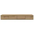 Tiroirs de lit  Chêne artisan 120x36,5x16,5 cm En bois d'ingénierie