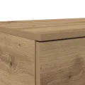 Tiroirs de lit  Chêne artisan 120x36,5x16,5 cm En bois d'ingénierie