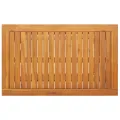 Ensemble Bistro Pliable 5 Pièces avec Coussins en Bois Massif d'Acacia