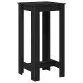 Table haute  Chêne noir en bois d'ingénierie 51x50x103,5 cm
