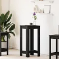 Table haute  Chêne noir en bois d'ingénierie 51x50x103,5 cm